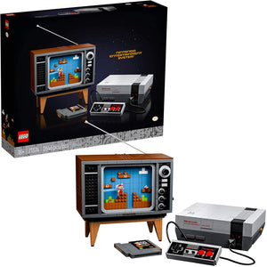 LEGO Nintendo Entertainment System 71374 Building Kit; Creative Set for Adults; Build Your Own LEGO NES and TV, New 2021
