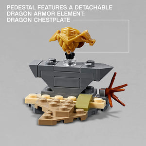 LEGO NINJAGO Masters of Spinjitzu: Stormbringer 70652 Ninja Toy Building Kit with Blue Dragon Model for Kids, Best Playset Gift for Boys (493 Piece)