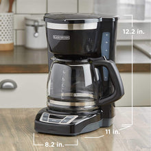 Load image into Gallery viewer, BLACK+DECKER DLX1050B 12-Cup Programmable Coffeemaker