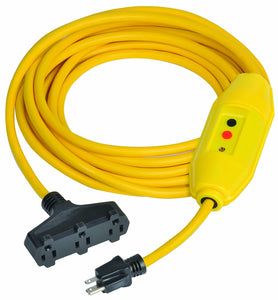 Tower Manufacturing Inline GFCI and Triple Tap Cord Set