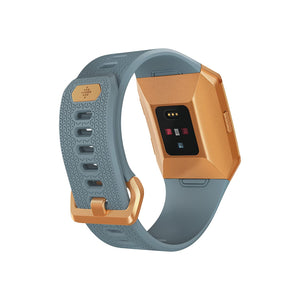 Fitbit Ionic GPS Smart Watch, Slate Blue/Burnt Orange, One Size (S & L Bands Included)
