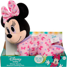 Load image into Gallery viewer, Disney Baby Musical Crawling Pals Plush, Minnie