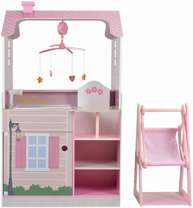 Teamson Kids All in One Baby Doll Nursery Station for Dolls Nursery Center, 18"