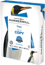 Load image into Gallery viewer, Hammermill Printer Paper, 20 lb Copy Paper
