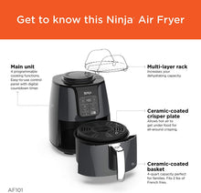 Load image into Gallery viewer, Ninja Air Fryer that Cooks, Crisps and Dehydrates, with 4 Quart Capacity, and a High Gloss Finish