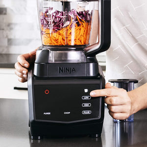 SharkNinja Ninja Smart Screen Blender and Food Processor with FreshVac Technology, 1400-Peak-Watt Base, 9 Auto-iQ Programs & Touchscreen Display (CT672V)