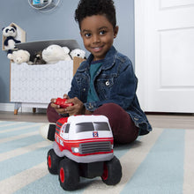 Load image into Gallery viewer, Plush Power RC, Remote Control Fire Truck with Soft Body and 2-Way Steering, for Kids Aged 3 and Up