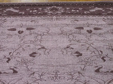 Load image into Gallery viewer, Unique Loom La Jolla Collection Tone-on-Tone Traditional Purple Area Rug (7&#39; 0 x 10&#39; 0)