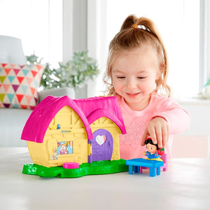 Fisher-Price Little People Disney Princess, Snow White's Kindness Cottage Playset
