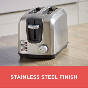 Black & Decker T2707S 2-Slice Stainless-Steel Toaster