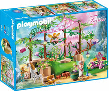 Load image into Gallery viewer, PLAYMOBIL Magical Fairy Forest Playset, Multicolor