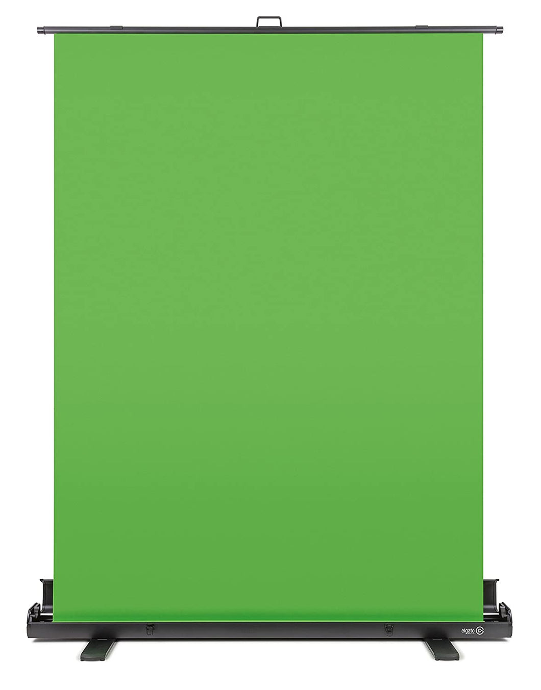 Elgato Green Screen - Collapsible chroma key panel for background removal with auto-locking frame, wrinkle-resistant chroma-green fabric, aluminum hard case, ultra-quick setup and breakdown