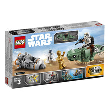 Load image into Gallery viewer, LEGO Star Wars: A New Hope Escape Pod vs. Dewback Microfighters 75228 Building Kit, New 2019 (177 Pieces)