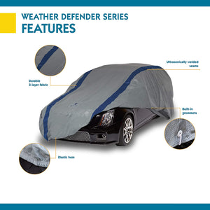 Duck Covers Weather Defender Station Wagon Cover for Wagons up to 15' 4"