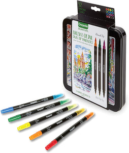 Crayola Brush & Detail Dual Tip Markers, Kids At Home Activities, 32 C –  STL PRO, Inc.