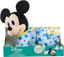Load image into Gallery viewer, Disney Baby Musical Crawling Pals Plush, Mickey