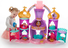 Load image into Gallery viewer, Fisher-Price Nickelodeon Shimmer &amp; Shine, Magical Light-Up Genie Palace Playset