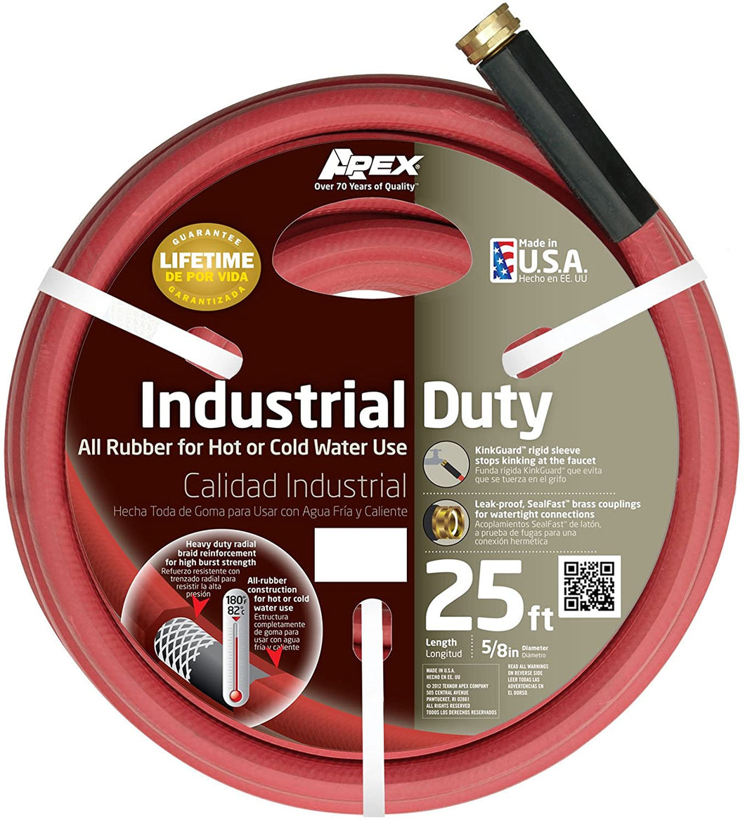 Apex 8695-25 Commercial All Rubber Hot Water Hose