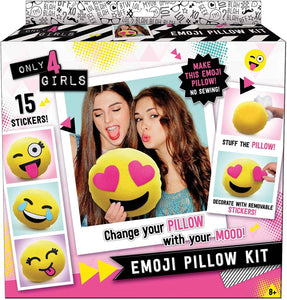Canal Toys Only 4 Girls Emoji Pillow Kit