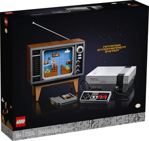 LEGO Nintendo Entertainment System 71374 Building Kit; Creative Set for Adults; Build Your Own LEGO NES and TV, New 2021