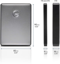 Load image into Gallery viewer, G-Technology 2TB G-DRIVE Mobile USB-