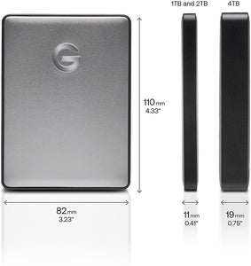 G-Technology 2TB G-DRIVE Mobile USB-
