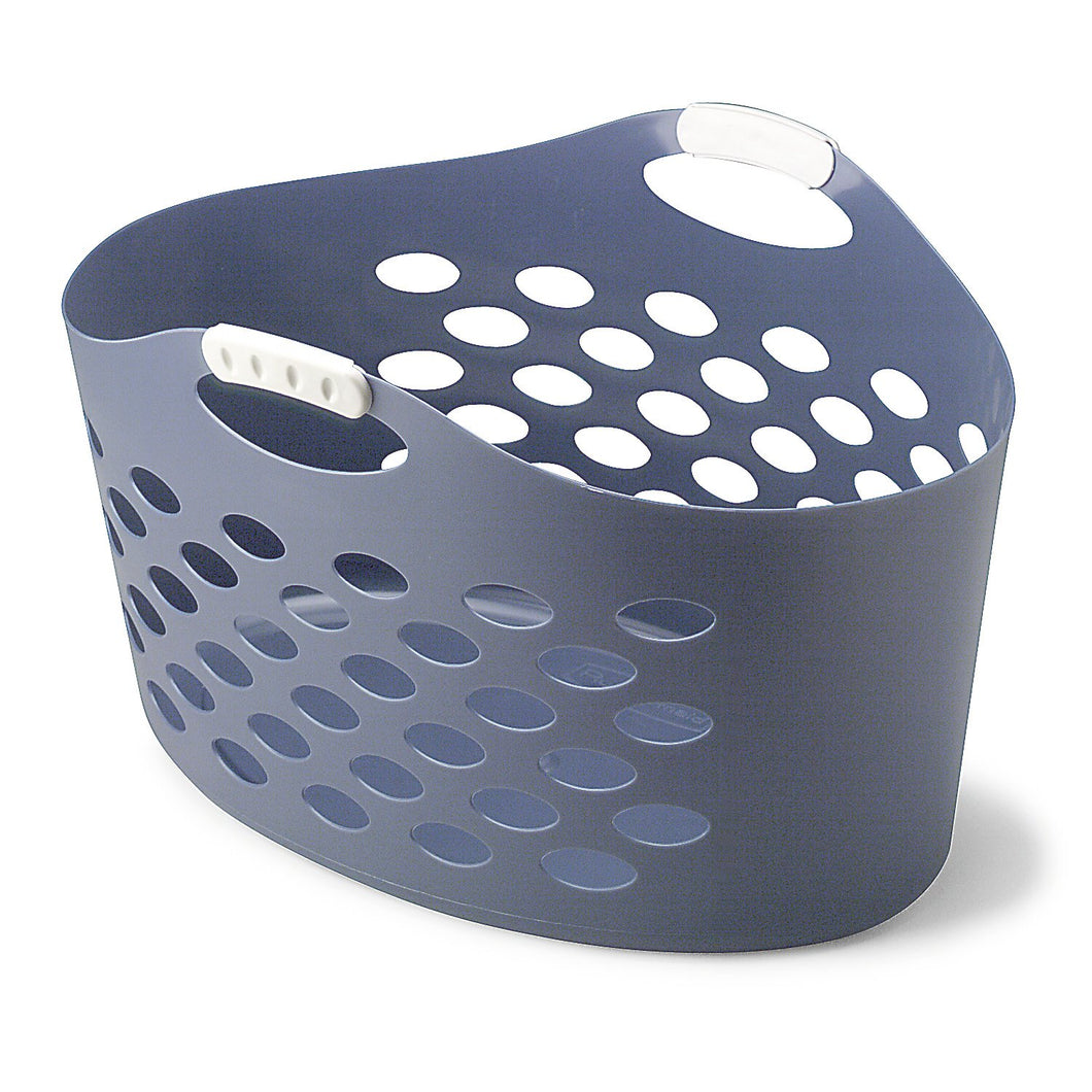 Rubbermaid FG260100ROYBL Flex 'N Carry Laundry Basket, 1.9-Bushel, Royal Blue Flex 'N Carry Laundry Basket, 1.9-Bushel
