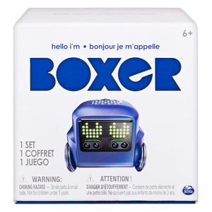 Boxer, Interactive A.I. Robot Toy (Blue) with Remote Control, Ages 6 & Up