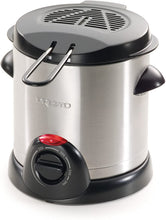Load image into Gallery viewer, Presto 05470 Stainless Steel Electric Deep Fryer, Silver