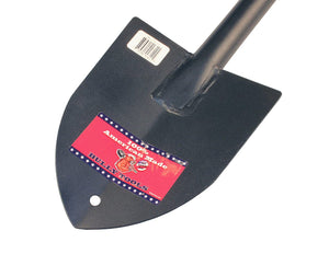 Bully Tools 92712 14-Gauge Round Point Trunk Shovel with Poly D-Grip Handle