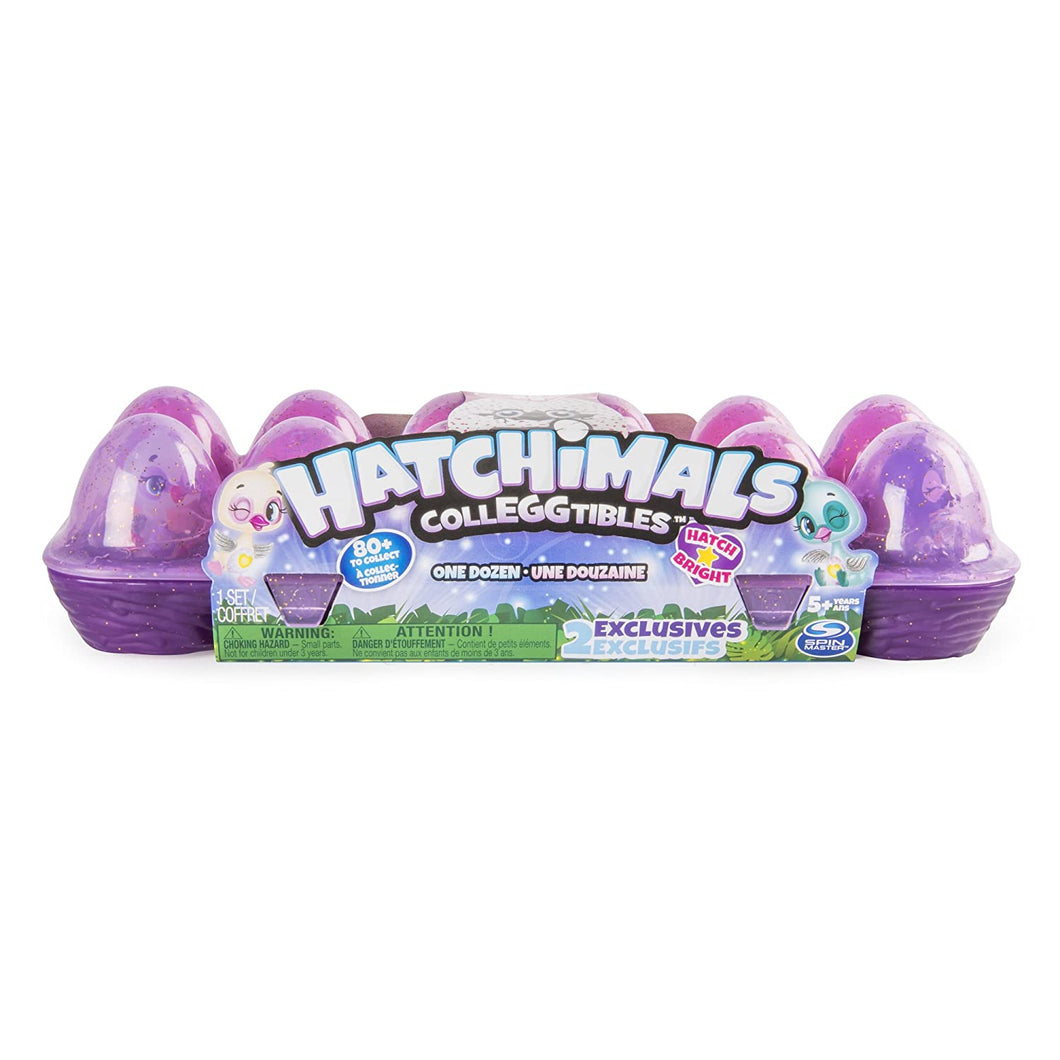 Hatchimals CollEGGtibles,  12 Pack Easter Egg Carton with Exclusive Season 4 Hatchimals CollEGGtibles, for Ages 5 and Up (Styles and Colors May Vary)