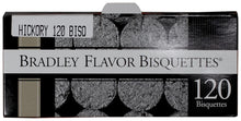 Load image into Gallery viewer, Bradley Smoker BTHC120 Hickory Bisquettes 120 Pack