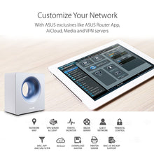 Load image into Gallery viewer, Asus Blue Cave AC2600 Dual-Band Wireless Router for Smart Homes, Featuring Intel WiFi Technology and AiProtection Network securi