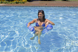 Poolmaster Swimming Pool Water Hammock Lounge, Blue