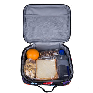Wildkin 33600 Lunch Box, Insulated, Moisture Resistant, and Easy to Clean with Helpful Extras for Quick and Simple Organization, Olive Kids Design, Monsters