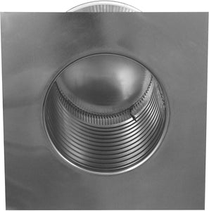 7 inch Diameter Keepa Vent an Aluminum Roof Vent for Flat Roofs