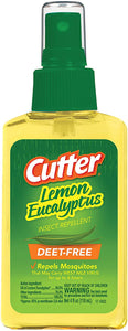 Cutter Lemon Eucalyptus Insect Repellent, Pump Spray, 4-Ounce