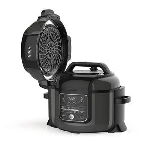 Ninja Foodi 1400-Watt Multi Cooker, Pressure Cooker, Steamer & Air Fryer w/TenderCrisp Technology, Pressure & Crisping Lid, 6.5 Qt