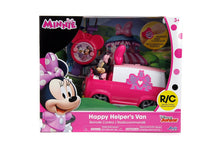 Load image into Gallery viewer, Jada Toys Disney Junior Minnie Mouse Happy Helper&#39;s Van RC/Radio Control Toy Vehicle, Pink/White
