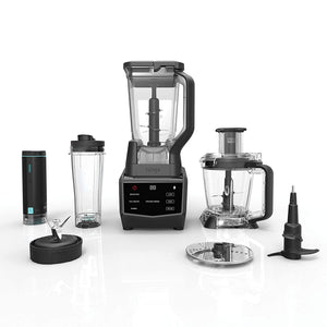 SharkNinja Ninja Smart Screen Blender and Food Processor with FreshVac Technology, 1400-Peak-Watt Base, 9 Auto-iQ Programs & Touchscreen Display (CT672V)