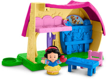 Load image into Gallery viewer, Fisher-Price Little People Disney Princess, Snow White&#39;s Kindness Cottage Playset
