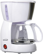 Load image into Gallery viewer, Brentwood 4-Cup Coffee Maker (White)