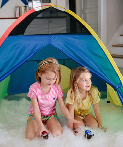 Pacific Play Tents 40205 Kids Super Duper 4-Kid Dome Tent Playhouse, 58" x 58" x 46"