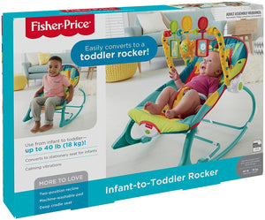 Fisher-Price Infant-to-Toddler Rocker, Dark Safari
