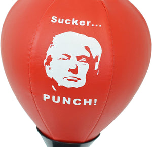 Fairly Odd Novelties Donald Trump Desktop Punching Bag Stress Relief Boxing Novelty Gag White Elephant Gift