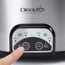Load image into Gallery viewer, Crock-Pot 4-Quart Smart-Pot Programmable Slow Cooker, Silver