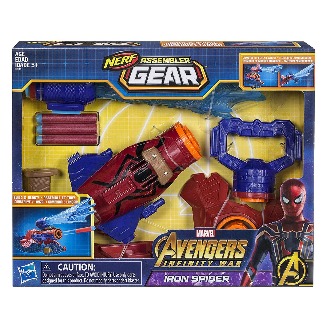 Marvel Avengers: Infinity War Nerf Iron Spider Assembler Gear