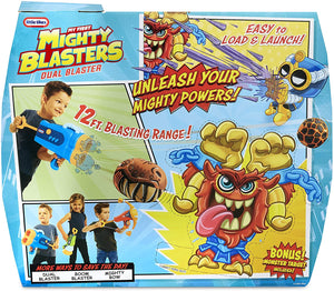Little Tikes 651267 Mighty Blasters Dual Blaster Toy Blaster with 6 Soft Power Pods by