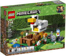 Load image into Gallery viewer, LEGO Minecraft The Chicken Coop 21140 Building Kit (198 Pieces)