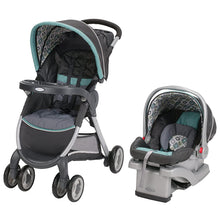 Load image into Gallery viewer, Graco FastAction Fold Travel System (Stroller and Car Seat), Affinia